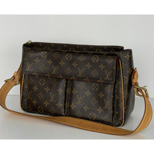 Louis Vuitton Monogram Canvas Viva Cite GM Shoulder Bag (2005) S10